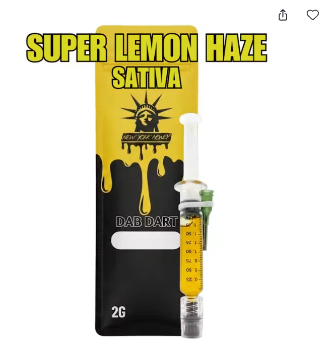 Veterans Choice Creations - NEW YORK HONEY | 2G DAB DART | SUPER LEMON HAZE Main Image