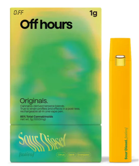 Off Hours - Off Hours | Super Sour Diesel | 1G All-In-One Vape Pen Main Image
