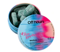 Off Hours | Blue Raspberry - Mellow | 100mg Gummies