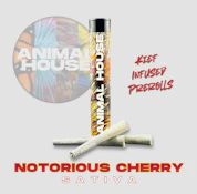 Notorious Cherry - 3PK Kief Infused Prerolls