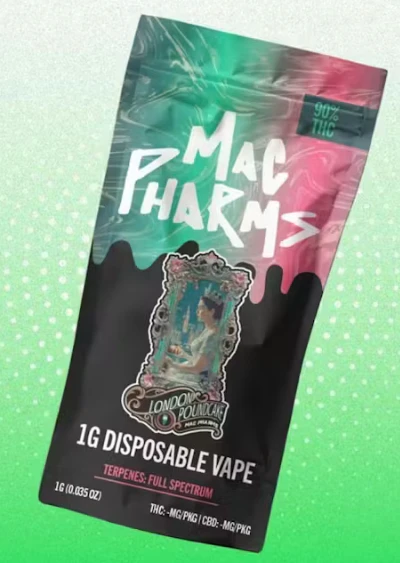 Mac Pharms - Mac Pharms London Poundcake | Disposable | 1g Main Image