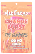 Mac Pharms | Orange Burst | 10pk Gummies 100mg