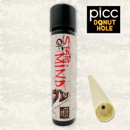 PICC - PICC | Pre-roll | Infused Pre-Rolls | Sushi Hash | Hash Hole Resin | Sweet Tart X Sour Tangie | 1g Main Image