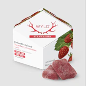 WYLD | Strawberry 20:1 CBD:THC | Gummies | 10mg
