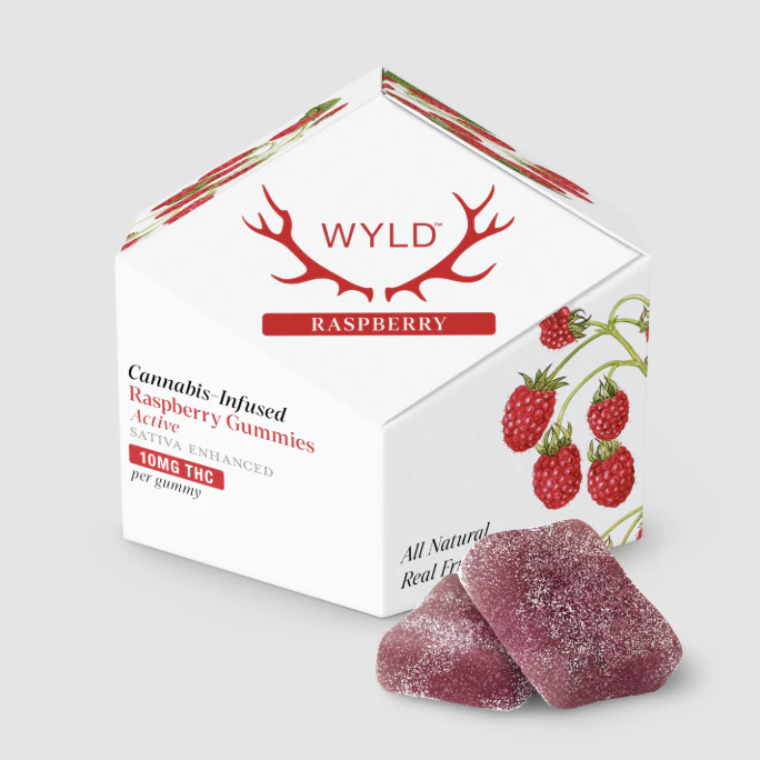 WYLD - WYLD | Raspberry Gummies | 100mg Main Image