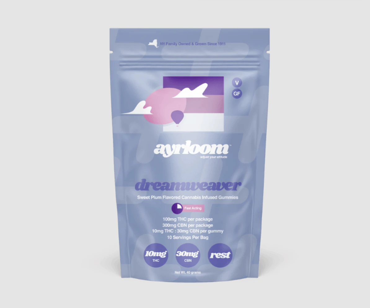 ayrloom - Ayrloom | Dreamweaver (10THC:30CBN) | Gummies | 100mg Main Image