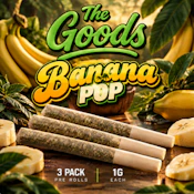 The Goods Banana Pop - 3 Pack 1g Pre-Roll 0046