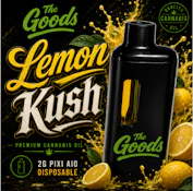 The Goods Lemon Kush 2g AIO Disposable T 89.043% H 40040