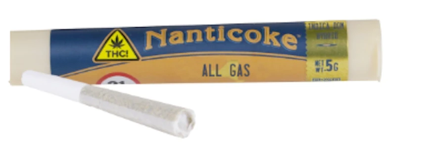 Nanticoke | Pre-roll | All Gas | 0.5g
