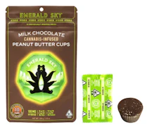 EMERALD SKY: Peanut Butter Cups - Hybrid 10pk/100mg