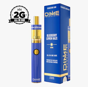 Dime Industries | Vape Pens | AIO | Blueberry Lemon Haze | 2g