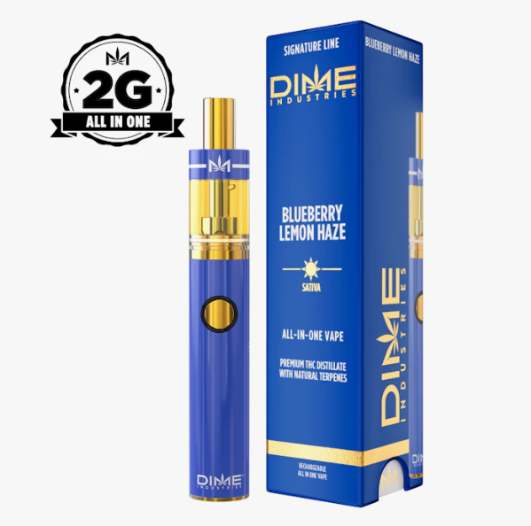 Dime Industries - Dime Industries | Vape Pens | AIO | Blueberry Lemon Haze | 2g Main Image