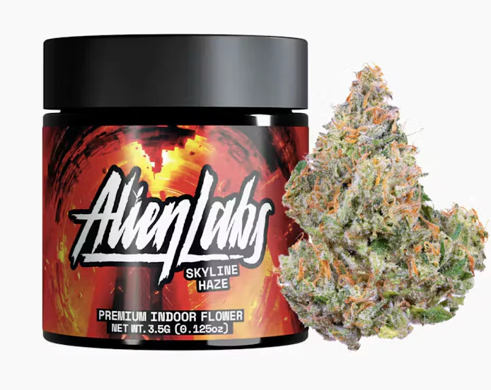 Alien Labs - (2 FOR $90 MIX & MATCH) Skyline Haze - 3.5g Indoor Flower (Alien Labs) Main Image