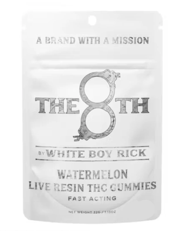 White boy Rick - White Boy Rick | Edibles | Fast-Acting Gummies | Life Resin | Watermelon | 100mg Main Image