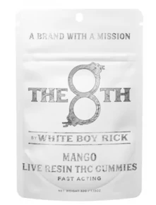 White boy Rick | Edibles | Gummies | Fast-Acting Gummies - Life Resin - Mango | 100mg