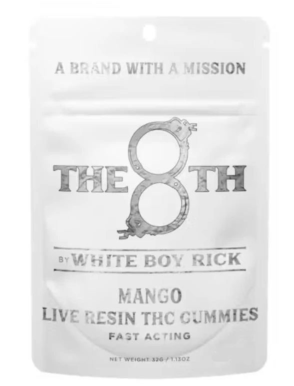 White boy Rick - White boy Rick | Edibles | Gummies | Fast-Acting Gummies - Life Resin - Mango | 100mg Main Image