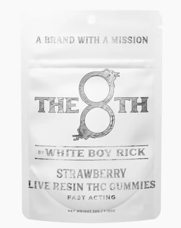 White boy Rick - White boy Rick | Edibles | Gummies | Fast-Acting Gummies - Life Resin - Strawberry | 100mg Main Image