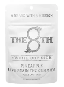 White boy Rick | Edibles | Gummies | Fast-Acting Gummies - Life Resin - Pineapple | 100mg