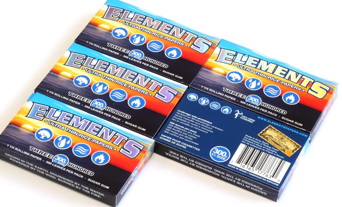 RAW - [Elements] - Ultra Thin Papers - 1 1/4 Main Image