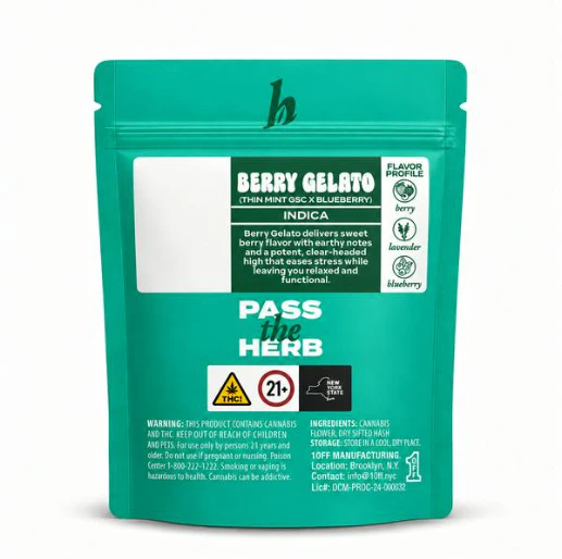 Herb - Herb - Berry Gelato - 7g Hash-Infused Pre-Ground Flower Main Image