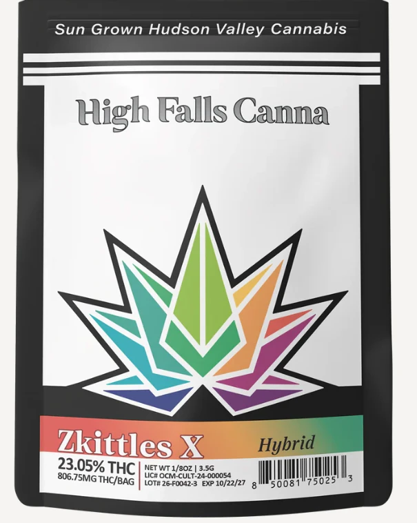 High Falls Canna NY - High Falls Canna- 3.5g Flower- Zkittles X Main Image