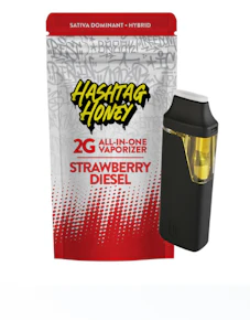 Hashtag Honey | Vape | AIO | Strawberry Diesel | 2G |
