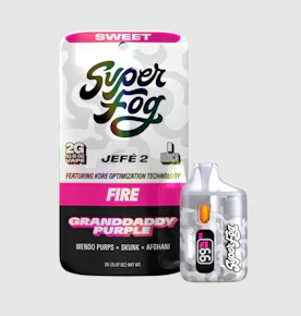 mfused | Vape Pens | Granddaddy Purple - Fire - Jefe 2XL | 2g