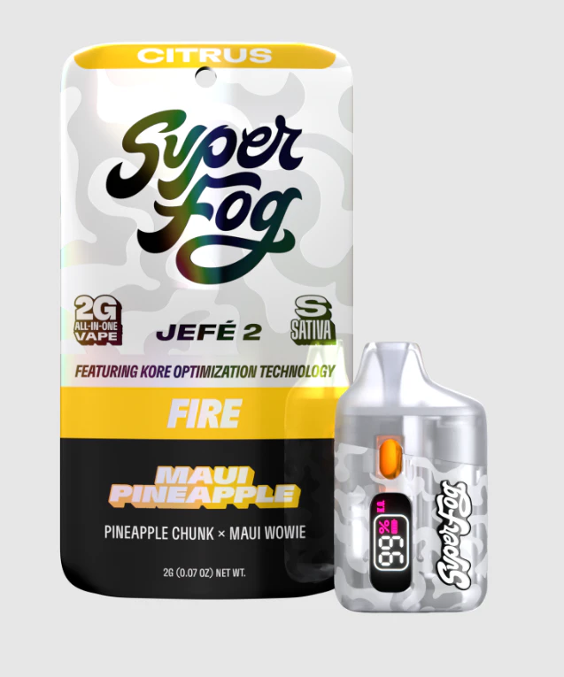 MFused - Super Fog (Duplicate) - mfused | Vape Pens | Maui PIneapple - Fire - Jefe 2XL | 2g Main Image