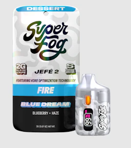 mfused | Vape Pens | Blue Dream - Fire - Jefe 2XL | 2g