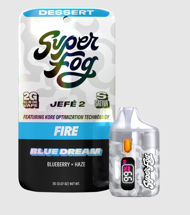 MFused - Super Fog (Duplicate) - mfused | Vape Pens | Blue Dream - Fire - Jefe 2XL | 2g Main Image
