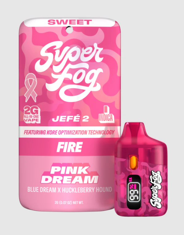 MFused - Super Fog (Duplicate) - mfused | Vape Pens | Pink Dream - Fire - Jefe 2XL - BCA LIMITED EDITION | 2g Main Image