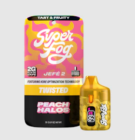 mfused | Vape Pens | Peach Halos - Twisted - Jefe 2XL | 2g
