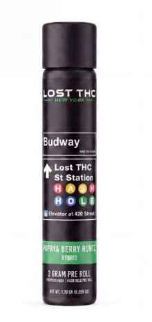 Lost THC - Lost THC | Pre Roll | Rosin | Hash Hole | Papaya Berry Runtz | 2G | Main Image