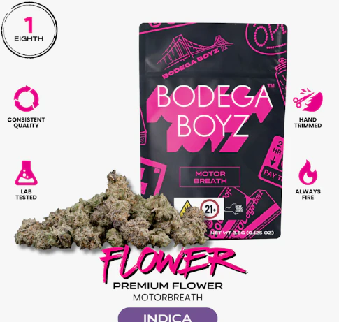 Bodega Boyz - Bodega Boyz | Motorbreath | Premium Indoor | Flower | 3.5g Main Image