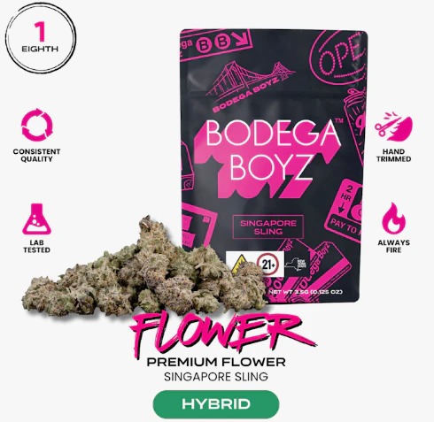 Bodega Boyz - Bodega Boyz | Singapore Sling | Premium Indoor | Flower | 3.5g Main Image