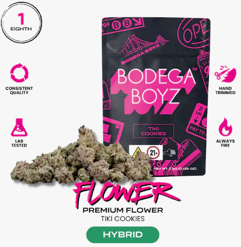 Bodega Boyz - Bodega Boyz | Tiki Cookies | Premium Indoor | Flower | 3.5g Main Image