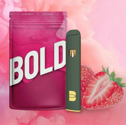 The Botanist - BOLD STRAWBERRY VAPE PEN - THE BOTANIST - 1g Main Image