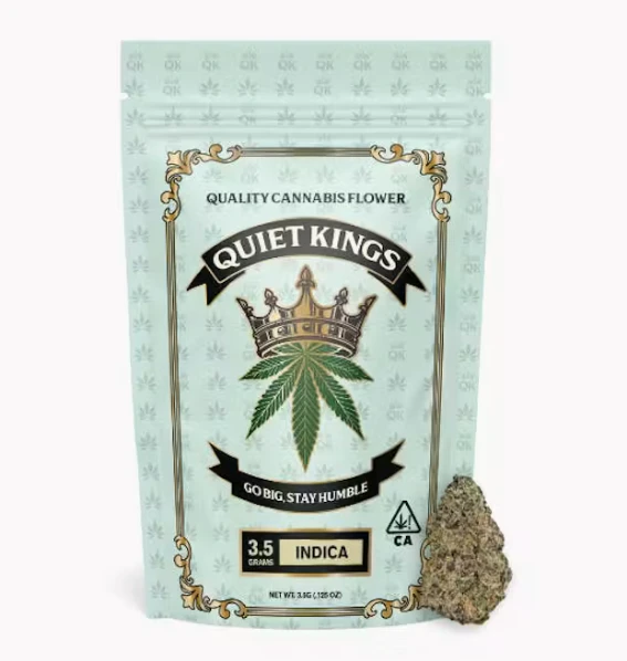 Quiet Kings - Blue Cherry Gelato - 3.5g Flower (Quiet Kings) Main Image