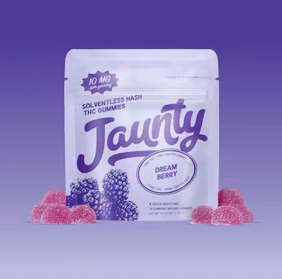 Jaunty - Jaunty - Dream Berry - 100mg Hash Gummies Main Image