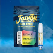 Jaunty - Tropical Z - 1g Live Resin Cart