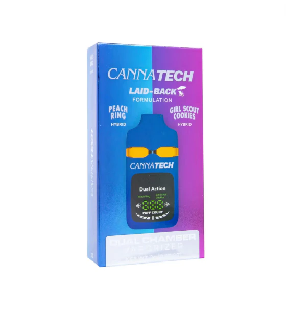 CannaTech - PEACH RING X GIRL SCOUT COOKIES DUAL VAPE PEN - CANNATECH - 2g Main Image