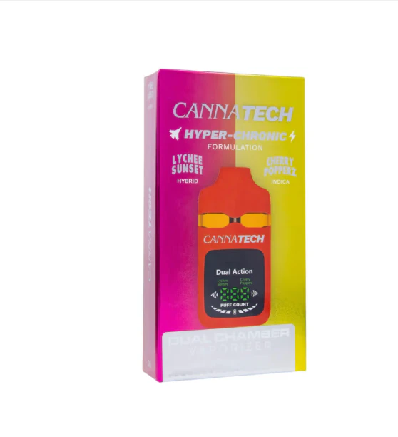 CannaTech - LYCHEE SUNSET X CHERRY POPPERZ DUAL VAPE PEN - CANNATECH - 2g Main Image