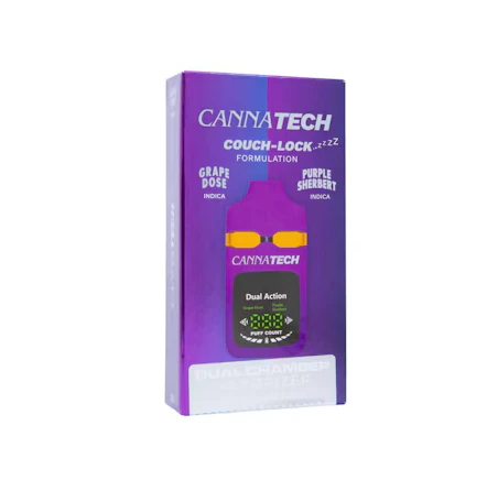 CannaTech - GRAPE DOSE X PURPLE SHERBERT DUAL VAPE PEN - 2g Main Image