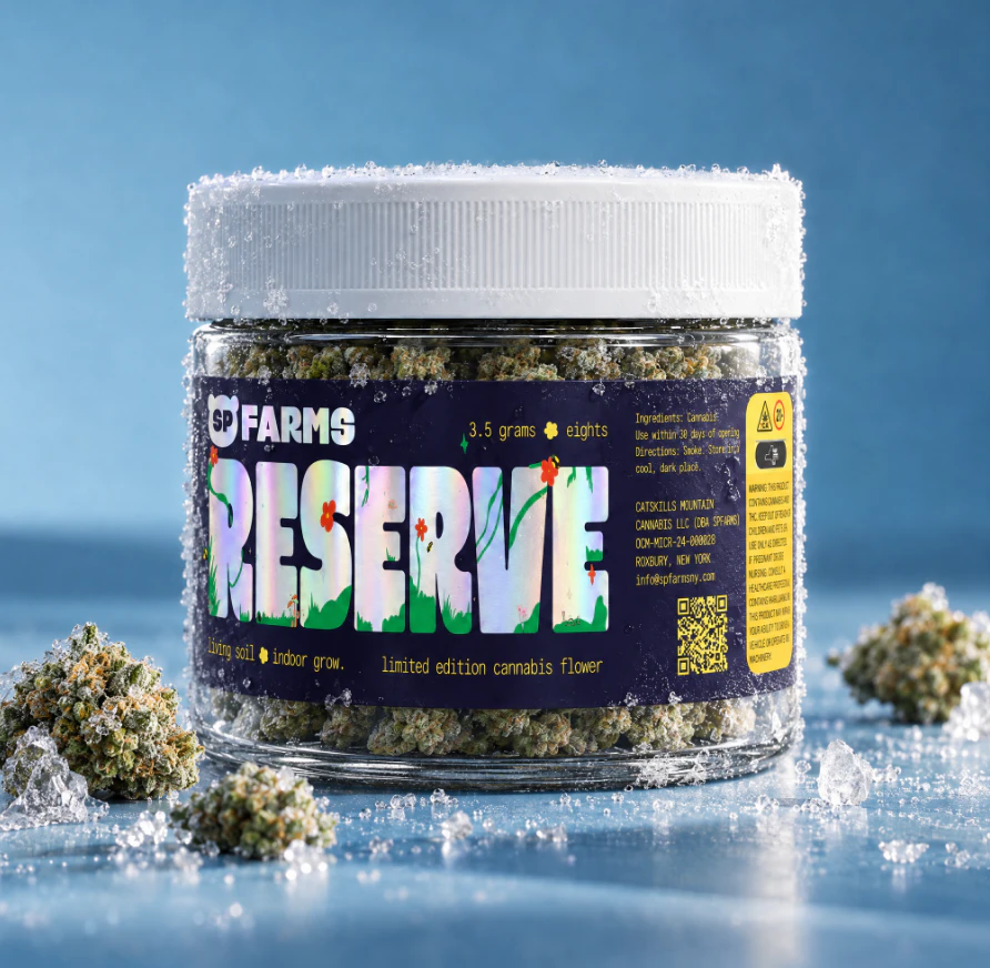 SP Farms - SP Farms Reserve- Garlic Lime Reserve- 3.5g Indoor Living Soil Flower Main Image