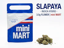Slapaya -Indica Hybrid- 28.89% THC | 3.5g Flower | mini MART -o7 