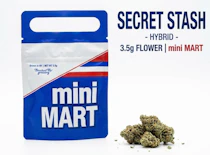 Secret Stash -Hybrid- 28.23% THC | 3.5g Flower | mini MART -k7
