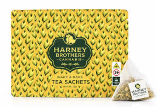 Harney Brothers Cannabis - Harney Brothers | Wake & Bake Tea Sachets (5ct) | 50mg Main Image