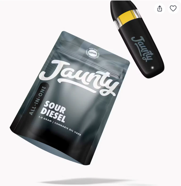 Jaunty - JAUNTY - SOUR DIESEL - 1g AIO Main Image