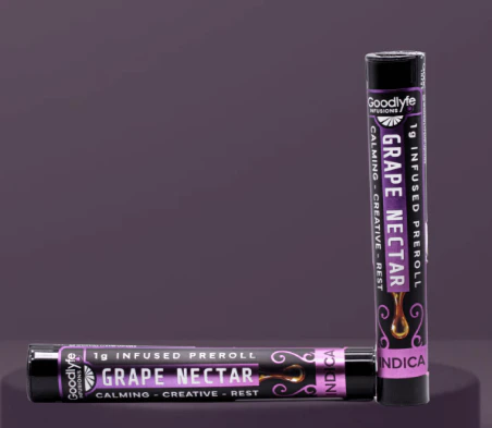 GoodLyfe - Grape Nectar - 1G Infused Preroll Main Image
