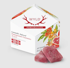 Wyld | Edibles | Gummies | Pomegranate | THC:CBD 1:1 | 100mg |